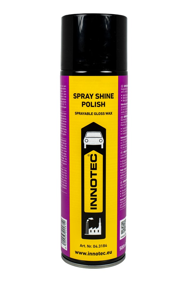 Innotec Spray Shine Polish Lot De 3 - Polisseur Universel Brillance Et Protection