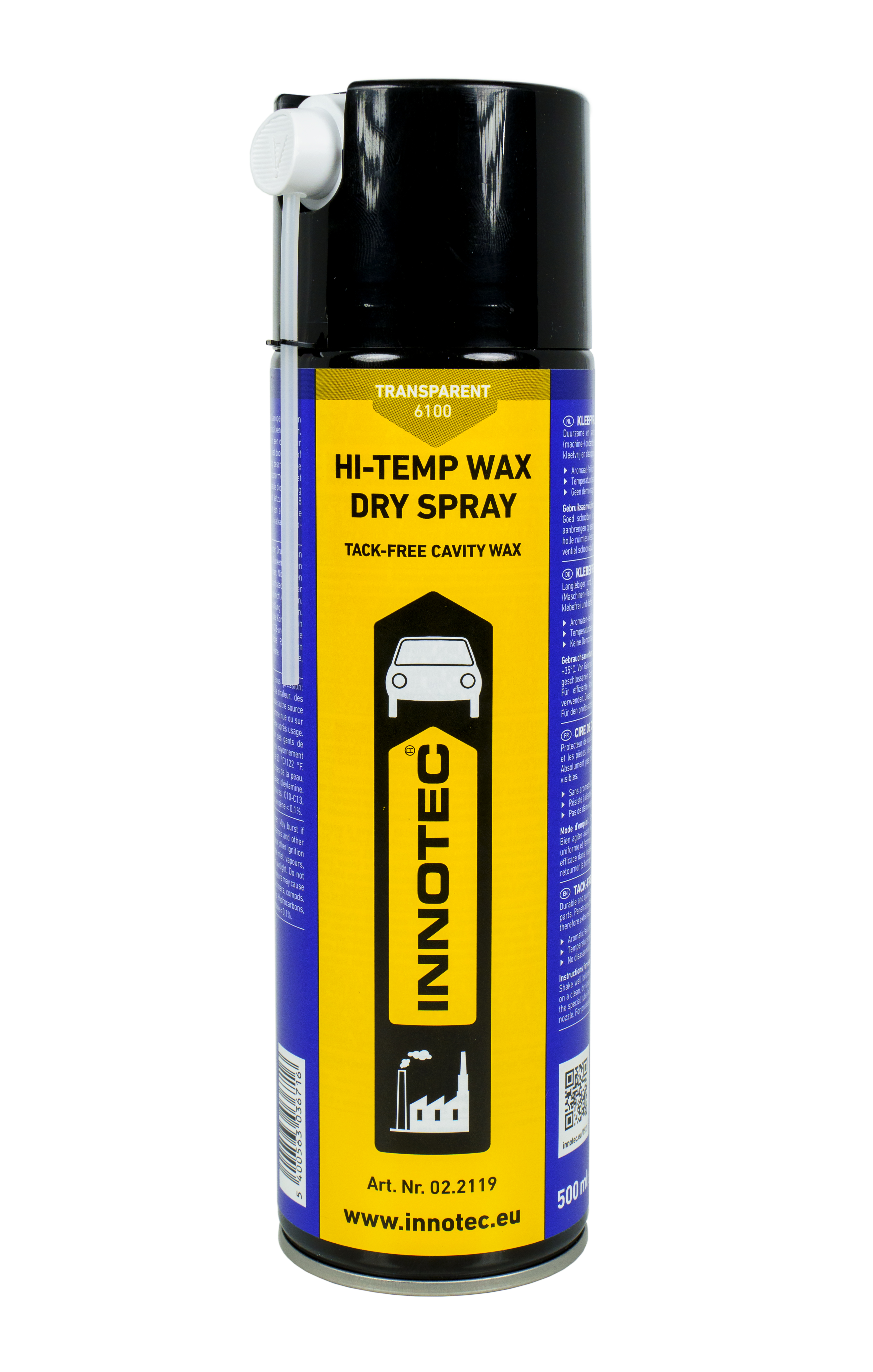 Hi-Temp Silicone Coating Spray - Black